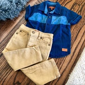 Cute Baby Boy 7s Outfit, 12M